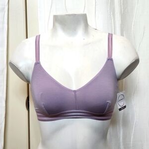 NWT Jockey Cotton Allure Purple Bralette